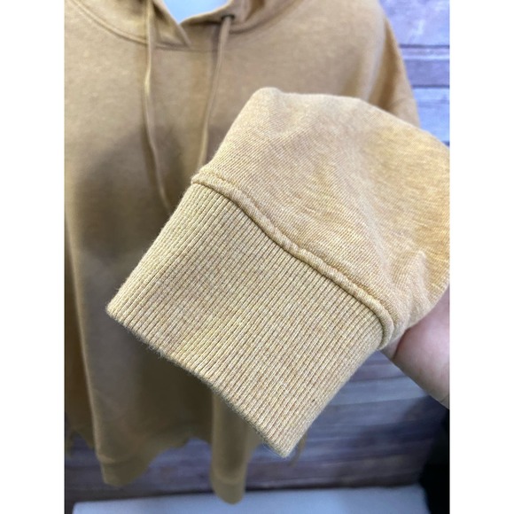 Natural Reflections Womens Beige Henley Hoodie Sweatshirt in Size XL - Picture 7 of 11